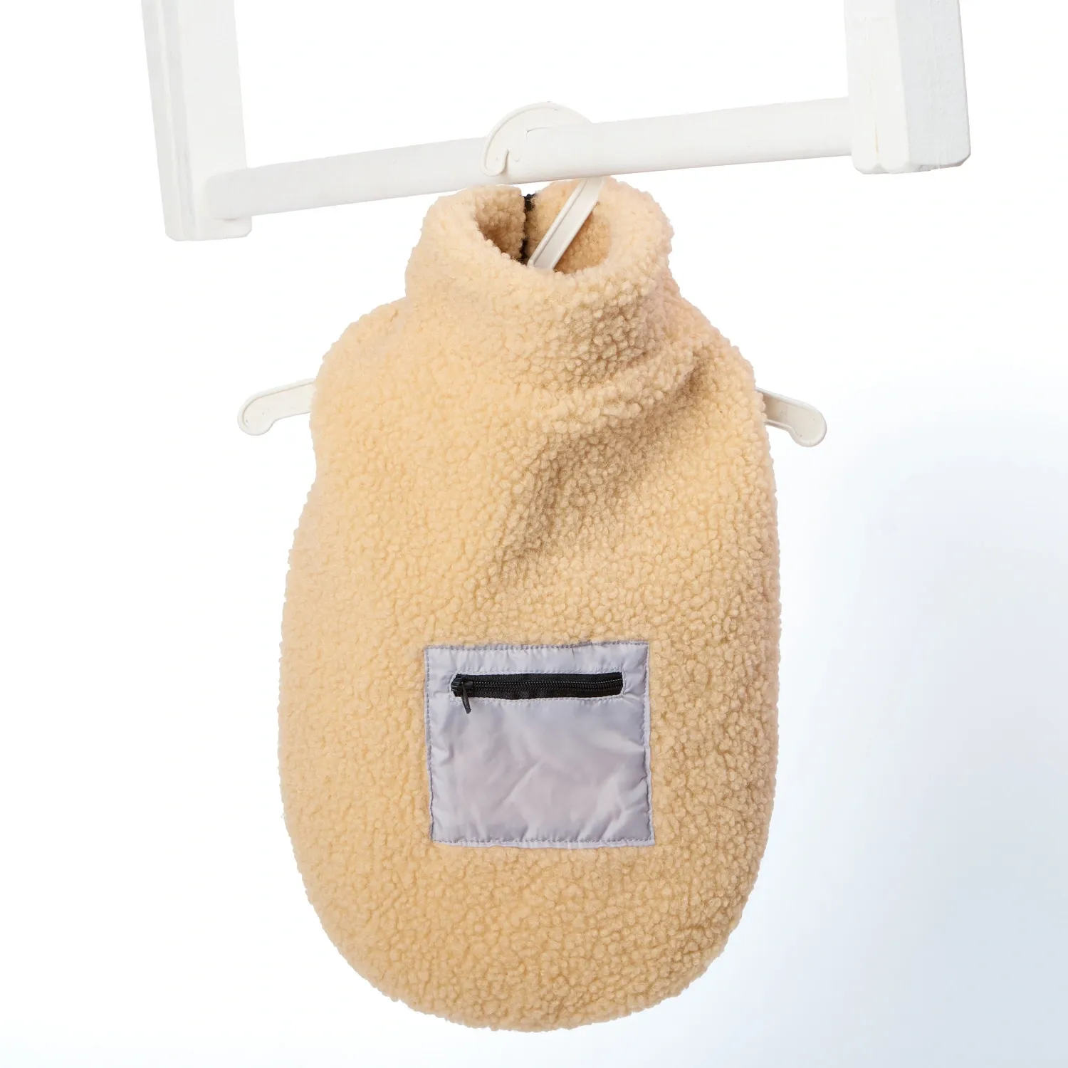 Casaco Sherpa para Cães Flicks Bege